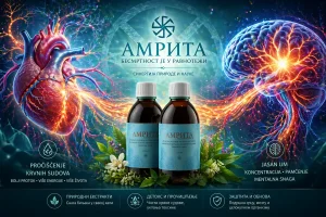 Mikrocirkulacija mozga i prirodna podrška krvnim sudovima Amrita