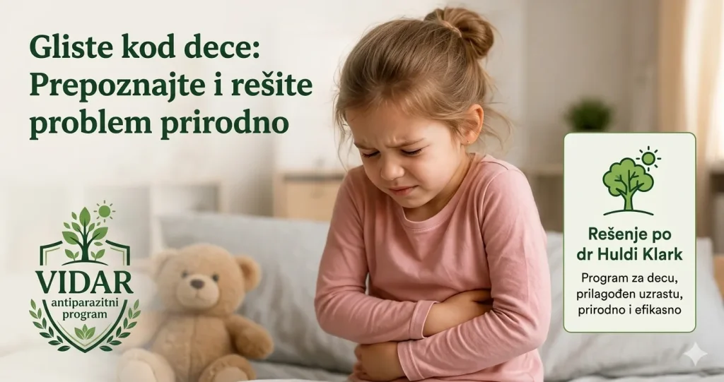 Dete i roditelj u toplom kućnom ambijentu uz prirodnu biljnu podršku kod dečjih glista