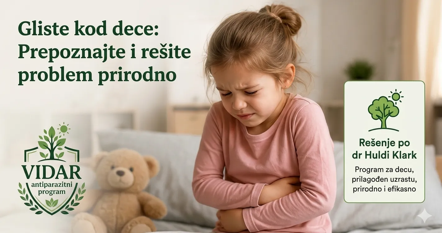 Dete i roditelj u toplom kućnom ambijentu uz prirodnu biljnu podršku kod dečjih glista